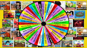 ROBLOX SPIN THE WHEEL OF GAMES! - CHAT CHOOSES GAME! COME PLAY! - YouTube