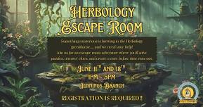 Herbology Escape Room