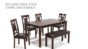 Get it as soon as fri, apr 2. Ashley Homestore Bennox Dining Room Table And Chairs With Bench Youtube