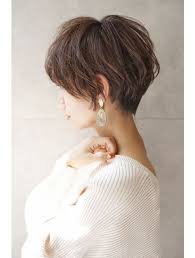 30 40代にオススメ くびれマッシュショート イルミナショコラ l055269089 マグ ギンザ mag ginza のヘアカタログ ホットペッパービューティー ショートカット 40代 髪型 ヘアスタイル