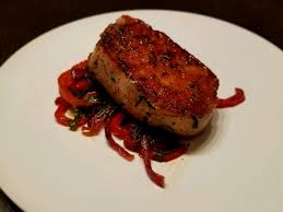 Courtesy of the chunky chef. I Made Gordon Ramsay S Pork Chop With Sweet And Sour Peppers Cooking