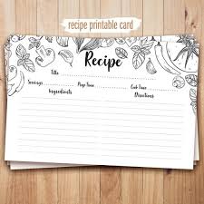 Recipe Cards For Digital Download Recipe Binder Recipe Etsy Printable Recipe Cards Recipe Cards Recipe Template