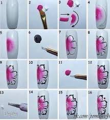 Disegno Decorazioni Unghie Unghie Floreali Unghie Facili