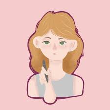Aries Zodiac Sign Aries Girl Humanization Stock Vector Royalty Free 1602867763