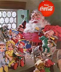 Coca cola pere noel vert. Coca Cola Et Le Pere Noel