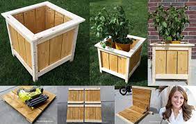 Simple elevated planter box plans. 14 Square Planter Box Plans Best For Diy 100 Free
