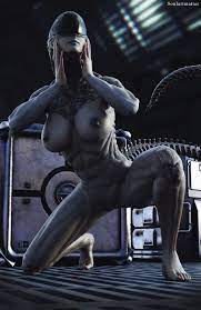Sexy nude alien