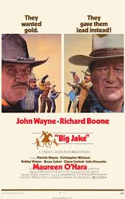 Big jake from 1971 however isn't one of them despite a fine supporting cast and yet another collaboration with director george sherman and the jacob «big jake» mccandles has been living separated from his wife (o'hara), who runs the big ranch with her three sons. Big Jake 11x17 Movie Poster 1971 Etriggerz Com