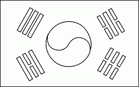 Download Or Print This Amazing Coloring Page Korean Flag Coloring Page Flag Coloring Pages Korean Flag South Korea Flag