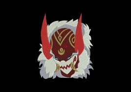 Blood moon pyke owes a lot to classic pyke and it shows. Pyke Blood Moon League Of Legend Embroidery Design 2 Sizes Etsy