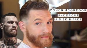 Conor Mcgregor Haircut Undercut With A Mid Skin Fade Ufc Hairstyle Mid Skin Fade Mcgregor Haircut Conor Mcgregor Hairstyle