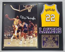 Maybe you would like to learn more about one of these? Elgin Baylor Autographed 8x10 Custom Los Angeles Lakers Plaque W Psa Dna Witnessed Coa Elgin Baylor Baylor Los Angeles Lakers
