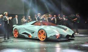 Kleurplaat Lamborghini Egoista