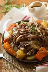 Whisk in arrowroot mixture just until smooth and the mixture begins to thicken, then immediately remove from heat. Paleo Pot Roast Slow Cooker Recipe My Natural Family