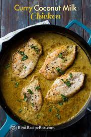 Coconut Curry Chicken Breast Thai Chicken Curry