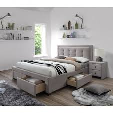 Il peut accueillir un tout le mobilier cyrillus répond aux normes européennes. Lit 160 X 200 Cm Avec Sommier Et Tiroirs De Rangement Pour La Chambre