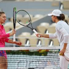Tennis star simona halep will be part of the romanian team at the fed cup match against canada,. French Open Simona Halep Scheitert Krachend An Iga Swiatek