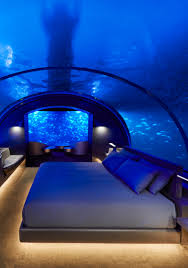 These are several models for my interior space project, where the viewer takes perspective from within an aquarium within a bedroom. The World S Coolest Underwater Hotels Conde Nast Traveler
