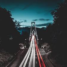 Destination British Columbia On Instagram Rush Hour Lights Over Vancouver S Lions Gate Bridge Photo By Mindofdaws Lions Gate British Columbia Instagram