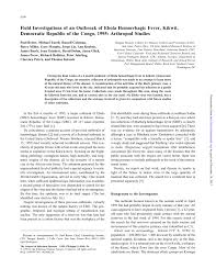 Fortunately, there's a very effective solution. Pdf Field Investigations Of An Outbreak Of Ebola Hemorrhagic Fever Kikwit Democratic Republic Of The Congo 1995 Arthropod Studies