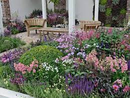 In amongst this array of produce also grow flowers. Pin On Cottage Garden