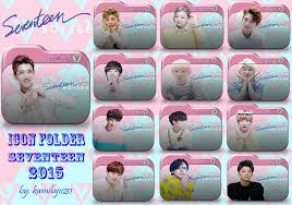 Seventeen (koreanisch 세븐틴, stilisierte schreibweise seventeen oder svt) ist eine südkoreanische boygroup, die 2015 . Icon Folder Seventeen 2015 Kamilajo20 By Kamilajo20 On Deviantart