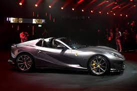The special edition convertible was designed as a tribute to pininfarina, ferrari's styling and design partner, on its 80th anniversary. Ferrari 812 Gts Review Trims Specs Price New Interior Features Exterior Design And Specifications Carbuzz