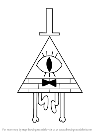 How To Draw Bill Cipher From Gravity Falls Drawingtutorials101 Com Gravity Falls Art Fall Drawings Gravity Falls Bill