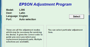 Instalar sin cd software de uso y configuración. Epson L395 Resetter L395 Service Required Printers Solutions