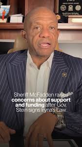 In a recent statement, Sheriff Garry L. McFadden addressed Iryna’s Law,  also known as House Bill 307, emphasizing the need for stronger legislative  and community partnerships to incorporate the ...