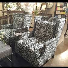 Cr Laine Garrison Wing Chairs Luxe Home Interiors Furniture Upholstery Furniture Home