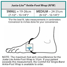 juxta lite ankle foot wrap compression foot wrap