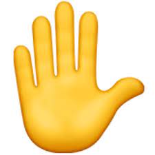 Raised Hand 0 Hand Emoji Raised Hands Emoji Emoji