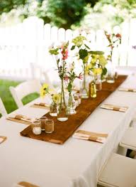 What's the best way to set a wedding table? Backyard Chattanooga Wedding By Austin Gros Wedding Photography Wedding Wedding Table Settings Wedding Table Rectangle Table Centerpieces