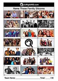 It's time to prove how well you paid attention to these tv love stories! Tv Family Sitcoms 002 Quiznighthq