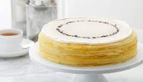 Tea Time Treat Lady M Launches Earl Grey Cake For Ifc Store Opening Earl Grey Cake Cake Crepe Cake