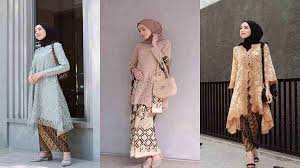 Terbaru 2021 model baju gamis jumbo dan setelan tunik kekinian murah berkualitas. Kebaya Modern Hijab Pesta Tampil Stylish Dan Trendy Saat Kondangan