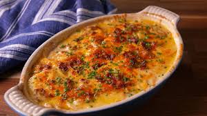 Loaded Scalloped Potatoes Will Be The First To Disappear On Easter Recipe Recipes Food Vegetable Recipes