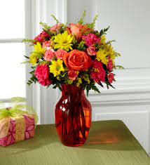 Kroger The Ftd Colors Abound Bouquet Cincinnati Oh 45202 Ftd Florist Flower And Gift Delivery Fresh Flowers Arrangements Birthday Flowers Mini Carnations