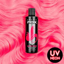 Arctic Fox Electric Paradise Semi Permanent Hair Dye Uv Neon Red Pin