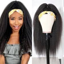 Headband is actually an accessory that is used in decorating hair. Wowebony Textured Kinky Straight Headband Wigs For Blow Out Natural Hair