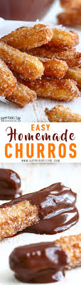 Homemade Churros Recette Dessert Recette Dessert Recettes De Cuisine