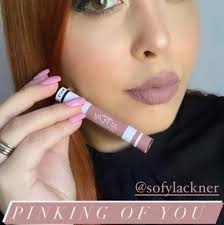 Mary Kay At play liquid lipstick in Pinking of you.