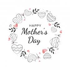 Mother Typography Mom Card Greeting Holiday Love Illustration Happy Lettering Gift Abstract Mothers Day Card Template Happy Mother S Day Card Mothers Day Cards