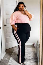Tailored Track Pant Plus Size Looks Plus Size Winter Outfits Body Positive Fashion