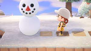 The ultimate and fast technique to make a perfect snowman on Animal Crossing  New Horizons - video Dailymotion