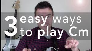 A quick video on how to play the c minor chord 4 Easy Ways To Play The C Minor Guitar Chord