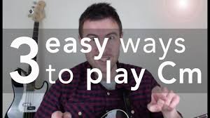 A quick video on how to play the c minor chord 4 Easy Ways To Play The C Minor Guitar Chord