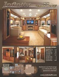 Rvers choose front living room floor plans for several reasons. I Love Love Love The Front Living Room Design Luxury Rv Fifth Wheel Campers Dutchmen Rv