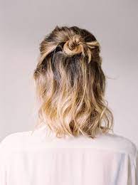 5 Everyday Hairstyles That Take Less Than 5 Minutes To Do Hair Styles Short Hair Styles Short Wedding Hair